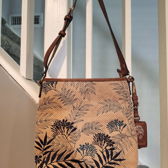 Tommy Bahama Palm  Medium Crossbody Bag - Picture 4 of 7